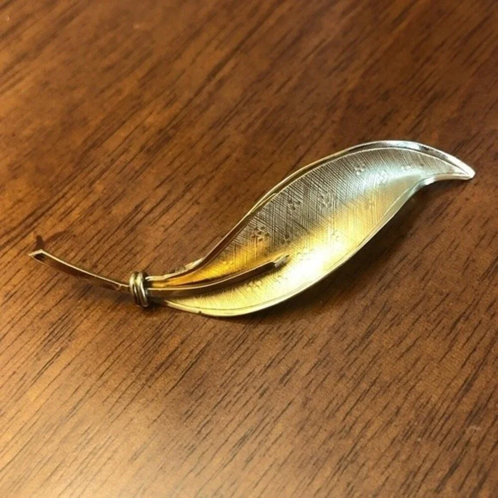 Vintage Brooch 14K Gold Fill Wells Calla Lily Pin